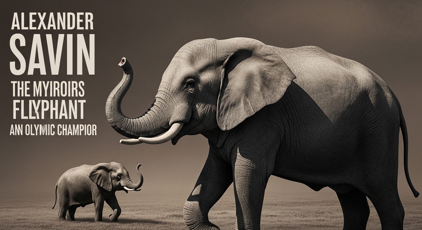 alexander savin the flying elephant memoirs of an olympic champion