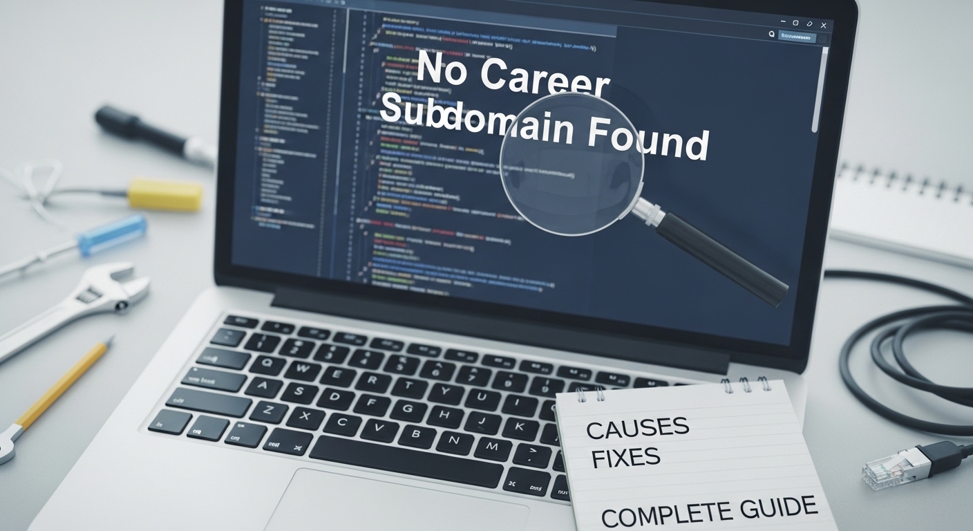 keine karriere-subdomain gefunden