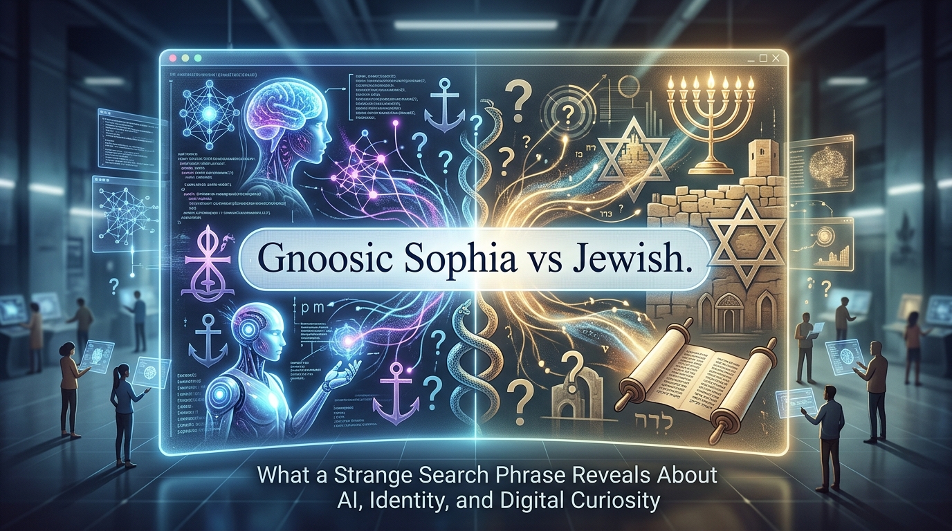 gnoosic sophia vs jewish